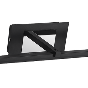 Modern Black Aluminum Wall <b>Lamp</b> LED Dimmable <b>Touch</b> Control 3500K Warm White Surface Mounted for Bathroom - Product Image 3