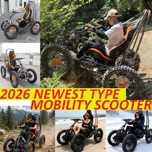 Scooter électrique tout-terrain 6000W, scooter de mobilité tout-terrain avec batterie au lithium - Product Image 4