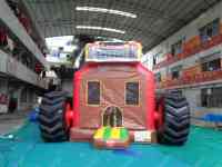 Structure gonflable commerciale Monster Truck, tente de jeu gonflable, château gonflable en forme de voiture, jouets de fête gonflables pour la location
