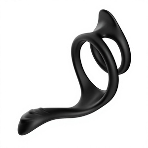 Anello Fallico a Doppio Anello con Blocco USKC07 per Uomini, Giocattolo Sessuale per Adulti Prodotto in Cina, Disponibile all'Ingrosso con Drop <span class=keywords><strong>Shipping</strong></span> - Product Image 1
