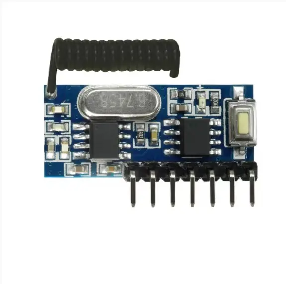 433 MHz Draadloze Ontvanger Leren Code Decoder Module 4 Ch Output Diy Kit Met Leren Knop Afstandsbediening 1527 Encoding