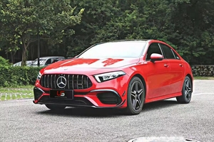 Sistema de carrocería de coche de alta calidad, parachoques delantero y trasero con rejilla para <span class=keywords><strong>Mercedes</strong></span> <span class=keywords><strong>Benz</strong></span> Clase A W177, cambio A <span class=keywords><strong>A45S</strong></span> <span class=keywords><strong>AMG</strong></span> 2020, kit de carrocería - Product Image 6