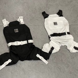 Penjual Aksesoris Hewan Peliharaan ZHONGYA, Pakaian Hewan Peliharaan Trendy, Overall untuk French Bulldog, Desain Sederhana, Pakaian Anjing dengan Tali Selempang - Product Image 3