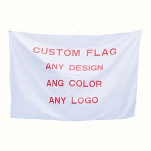 Wholesale Outdoor Any Size Standard Advertising 3x5 <b>Flags</b> Promotion White Custom <b>Flags</b>,banner - Product Image 2