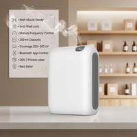 Diffuseur de parfum professionnel pour hôtel, diffuseur d'arômes commercial sans eau, diffuseur d'huiles essentielles électriques en plastique