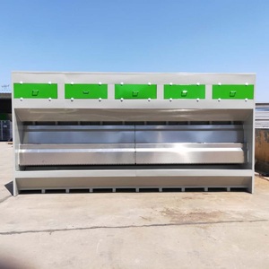 <span class=keywords><strong>Cabine</strong></span> <span class=keywords><strong>de</strong></span> <span class=keywords><strong>peinture</strong></span> à rideau d'eau en acier inoxydable personnalisée pour la <span class=keywords><strong>peinture</strong></span> sur métal et bois - Product Image 5