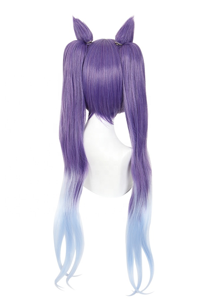 Wholesale Keqing Hair down - Genshin Curly Anime Wigs display picture 2