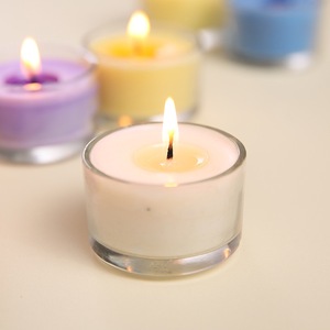 Nến thơm mini đựng trong lọ thủy tinh, bán buôn giá gốc, có hộp giấy màu tùy chỉnh, nến tôn giáo, làm từ paraffin - Product Image 2