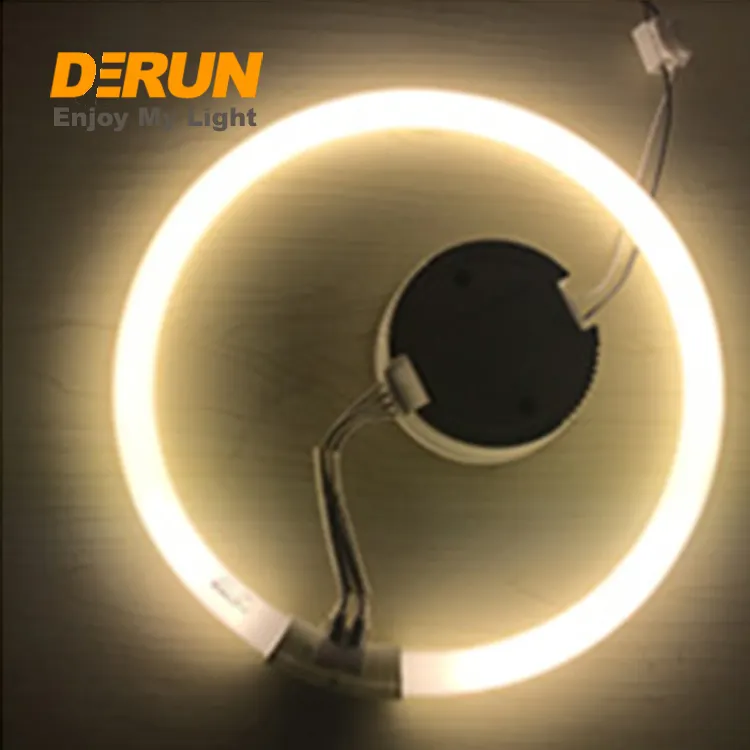 Lampu bulat LED, dengan Driver eksternal, dudukan magnetik, lampu bulat 9W 10W 14W 18W 24W 30W 40W dengan CE ROHS , LTL-CIRCLE