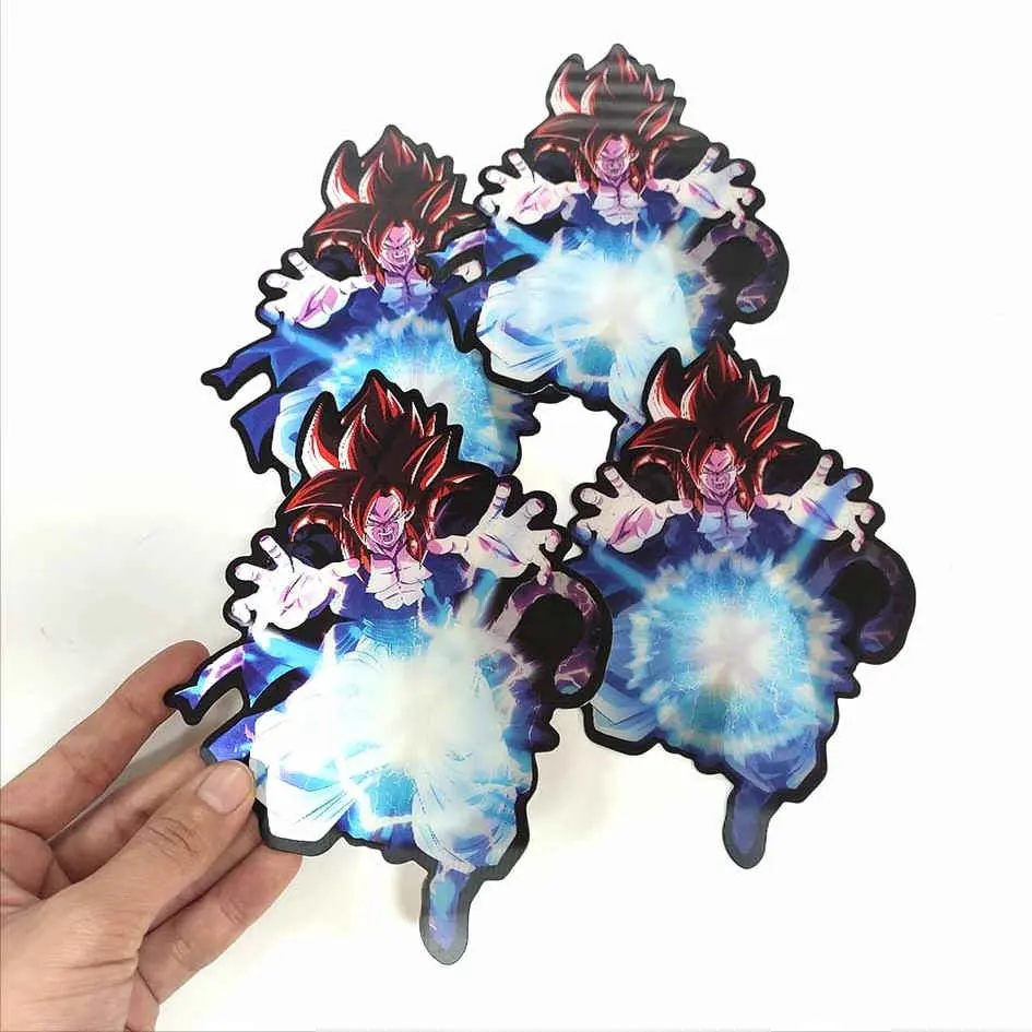 Over 900 New Design High Quality famous movie anime characters 3D Waterproof Car Stickers Anime Stickers