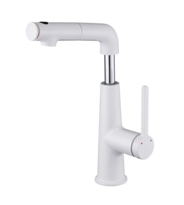 Interrupteur à <span class=keywords><strong>clé</strong></span> au design moderne robinet de salle de bain en laiton pour eau chaude et froide robinet de lavabo à tirette - Product Image 6