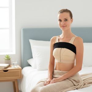 Bande de compression faciale post-chirurgicale de haute qualité, support médical certifié ISO, réduit les gonflements et les ecchymoses - Product Image 3