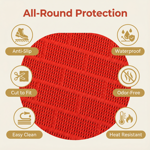 Alfombrillas Impermeables para Auto al por Mayor, Alfombrilla de Carga de Goma Antideslizante Resistente, Tapetes para Auto para Todo <span class=keywords><strong>Clima</strong></span> - Product Image 6