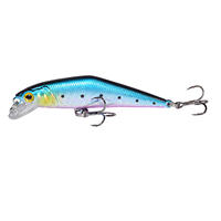 Leurre de pêche flottant Minnow 63mm 7.8g, appât dur en plastique réaliste, leurre de pêche à la carpe, crankbaits oscillants, yeux 3D