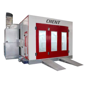 Cabina de Pintura para Autos CH-SB-002 con Calefacción Diésel/Eléctrica, Panel Resistente al Fuego, Iluminación LED, Tamaño Personalizado, Precio de Fábrica - Product Image 1