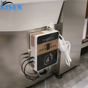 KISEN Mobilier de salon moderne en PVC, lit de lavage vert clair avec appui-tête intégré et éponge haute densité - Product Image 5