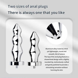 FRRK 304 Plug Anal en acier inoxydable avec bâton d'oeil de cheval SM jouet <span class=keywords><strong>sexuel</strong></span> étanche pour rapports sexuels anaux pour homme - Product Image 3