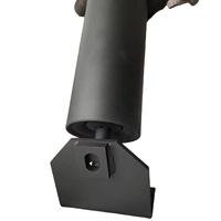 BAOKE rouleau d'aile latérale de convoyeur en acier robuste rouleau de ceinture de nouvelle condition 50-100kg capacité de charge 1 an de garantie pour l'exploitation minière