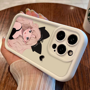 Nouvelle <span class=keywords><strong>Coque</strong></span> de Téléphone pour <span class=keywords><strong>iPhone</strong></span> 16 15 17 Pro Max, Design Nœud Papillon <span class=keywords><strong>Manga</strong></span> Couleur Bonbon, Mignonne, Antichoc, Souple et Mate - Product Image 6