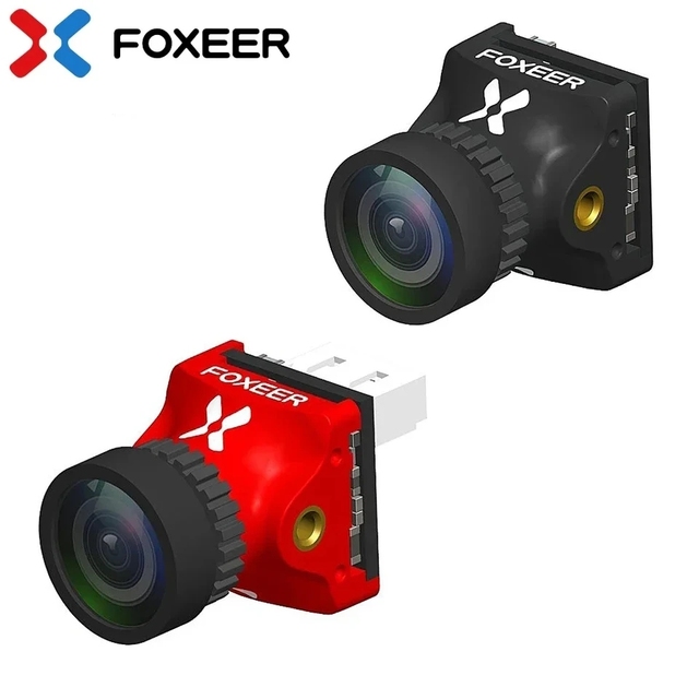 FOXEER Predator V5 Nano Camera 1/3" CMOS Sensor 1000TVL Resolution 4:3/16:9 PAL/NTSC OSD 4ms Low Latency WDR for RC FPV Drone