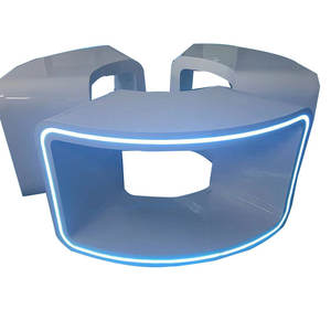 Table d'affichage lumineuse créative <span class=keywords><strong>de</strong></span> la société Nakajima Étagères <span class=keywords><strong>de</strong></span> supermarché pour salle d'<span class=keywords><strong>exposition</strong></span> Science Technology Baking Paint Desk - Product Image 1