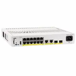 C9200CX-12T-2X2G-E seri 9200CX Switch 12-port 1G, 2x10G dan 3x1G, data, kebutuhan jaringan baru asli