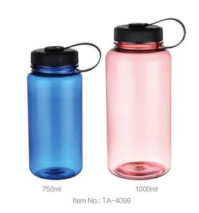 High-Temperature Resistant Custom-Printed Tritan Plastic <b>Reusable</b> Water Bottle for Student Sports Use. - Product Image 1
