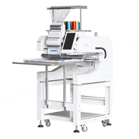 Nouvelle machine à broder informatisée à tête unique à grande vitesse 400*600 mm, 12/15 aiguilles, écran tactile 10 pouces, garantie de 3 ans pour les t-shirts