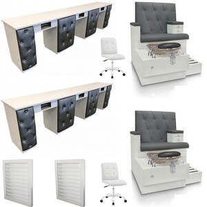 Gute Qualität China Herstellung Luxuriöser und komfortabler Spa Maniküre Mini Salon Pediküre Stuhl - Product Image 3