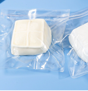 Jouet moelleux de style tofu super doux et épais, design en TPR blanc, rebond lent, soulagement du stress, décompression, cadeau pour enfants de 5 à 7 ans - Product Image 4