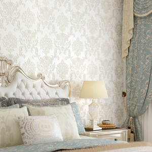 Papel Tapiz Autoadhesivo de Tela No Tejida con Patrón Damasco, Rollos de Papel Tapiz Autoadhesivos, Papel Tapiz Personalizado para el Hogar - Product Image 2