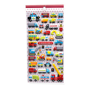 Adesivi Gonfiabili a Forma di Animali e Fiori per Bambini 2-4 Anni, Confezione Regalo con Adesivi 3M per Decorazione - Product Image 3