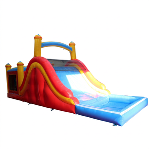 Château gonflable WINSUN en PVC avec toboggan aquatique pour parc de trampolines et jardin - Product Image 1