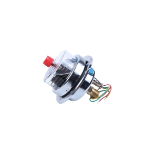 YNXC60ZT 25bar Exacte roestvrijstalen vloeistofgevulde axiale schokabsorberende drukmeter voor luchttesten - Product Image 5