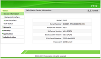 Terminal de réseau optique GPON ONU F612 1GE 1FE 1POTS avec port téléphonique VoIP, modem pont pour accès fibre et service Triple Play