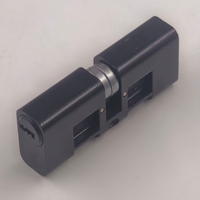 Cylindre de serrure de porte carré ovale en alliage E10, cylindre de serrure à mortaise antivol avec clés pour le marché brésilien, vente directe d'usine.