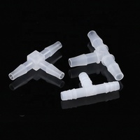 Raccords en T en plastique PP de 1,6 à 25 mm pour tuyaux d'irrigation de jardin, adaptateur de réservoir d'aquarium, tuyau de pompe à air, raccords en pagode