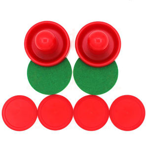<span class=keywords><strong>MINI</strong></span> <span class=keywords><strong>Air</strong></span> <span class=keywords><strong>Hockey</strong></span> 96mm 2 portieri Pusher e 62mm 4 Pucks feltro Set <span class=keywords><strong>mini</strong></span> dimensioni - Product Image 2