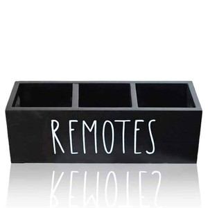 Boîte de rangement pour télécommandes, rectangulaire, 4 à 7 compartiments, finition peinte, type sur pied, organisateur multifonction - Product Image 5