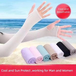 Manchons de protection solaire unisexes anti-UV 2026 en Spandex et Polyester à compression pour le cyclisme, la pêche et les activités de plein air - Product Image 2