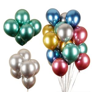 Fabricants de ballons Globos, forme ronde, gonflables à l'hélium, métalliques, biodégradables, en latex, ballons de fête chromés, ballons métalliques - Product Image 4