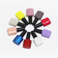 Envase para Esmalte de Uñas con Tapa de Bambú, Botella Vacía para Esmalte de Uñas con Tapa de Madera, Botella para Esmalte de Uñas de Bambú