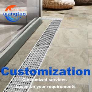 316 grille en acier inoxydable anti-corrosion 30mm maille 304 barre de roulement plate galvanisée cadre en acier soudé clôturant les portes en treillis - Product Image 4