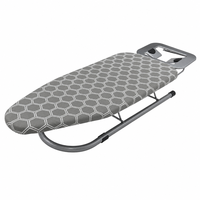 Planche à repasser portable de table, support à repasser pliable, grande surface de repassage avec housse 100% coton, certifiée CE