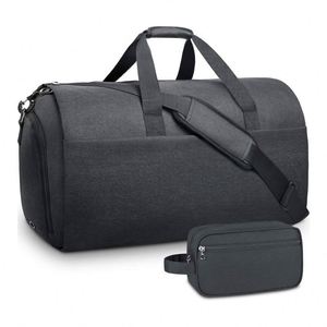 Muestra gratuita: Bolsa de lona plegable con precio de fábrica, bolsa de viaje para ropa y accesorios de teléfono, bolsa de equipaje de mano. - Product Image 3