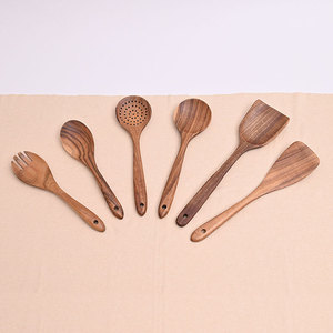 Cuillère de <span class=keywords><strong>cuisine</strong></span> en teck naturel fabriquée en Chine, <span class=keywords><strong>ustensiles</strong></span> en bois pour la <span class=keywords><strong>cuisine</strong></span> de haute qualité - Product Image 3
