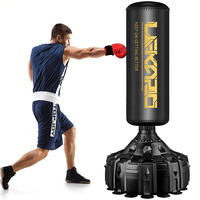 Professionnel MMA boxe Arts martiaux PU débutants Logo personnalisé équipement de boxe debout libre sac de boxe sac de boxe