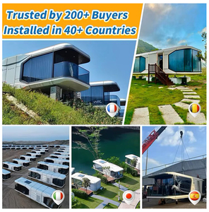 Maßgefertigte Schlaf- und Feuchtigkeitsbeständige Raumkapsel zum Verkauf Kleines Containerhaus zum Fabrikpreis Modulares Containerhaus Tragbares Haus - Product Image 6