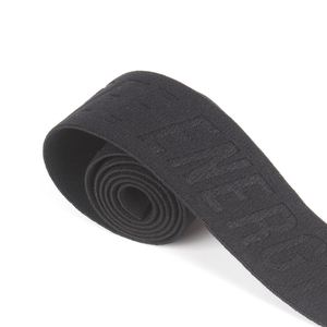 Custom Width Embossed <b>Webbing</b> Garment Elastic Straps Embossed Elastic Tapes - Product Image 1