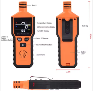 <span class=keywords><strong>Détecteur</strong></span> de monoxyde de carbone portable alimenté par batterie 3 en 1, moniteur de CO pour la maison, l'extérieur, le <span class=keywords><strong>camping</strong></span>-<span class=keywords><strong>car</strong></span>, facile <span class=keywords><strong>à</strong></span> lire. - Product Image 3